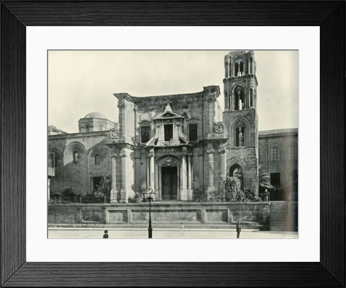 Framed Print : The Martorana, (Santa Maria Dell Ammiraglio), Palermo, 1906. Creator: Unknown Framed Print : The Martorana, (Santa Maria Dell Ammiraglio), Palermo, 1906. Creator: Unknown