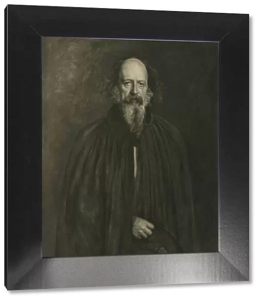 Alfred Lord Tennyson, 1881, (1908). Creator: Emery Walker