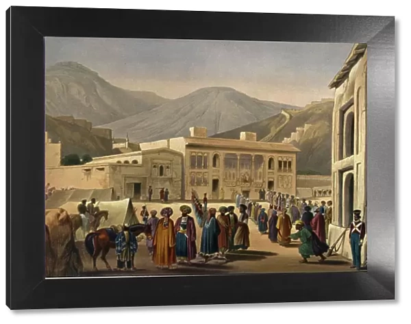 Inside the City of Kabul (The Bala Hissar), c1840, (1901). Creators: Unknown, James Atkinson
