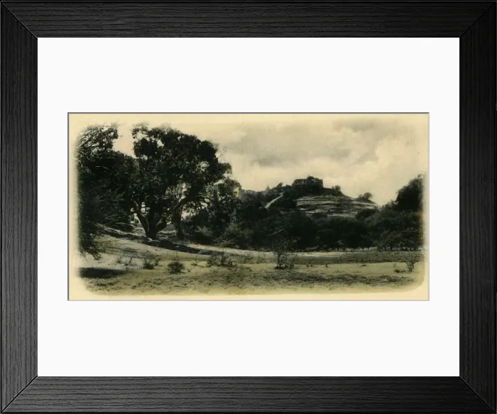 Framed Print : Parbutti Hill, Poona. Creator: Clifton & Co Framed Print : Parbutti Hill, Poona. Creator: Clifton & Co