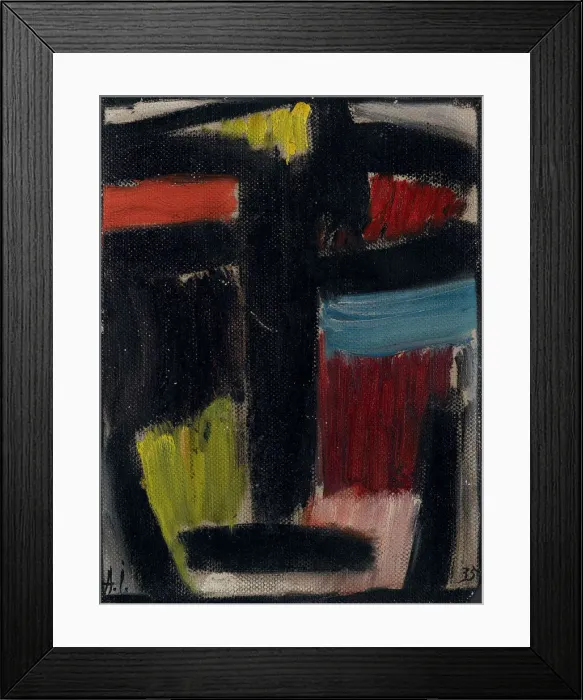 Framed Print : Meditation, 1935. Artist: Javlensky, Alexei, von (1864-1941) Framed Print : Meditation, 1935. Artist: Javlensky, Alexei, von (1864-1941)