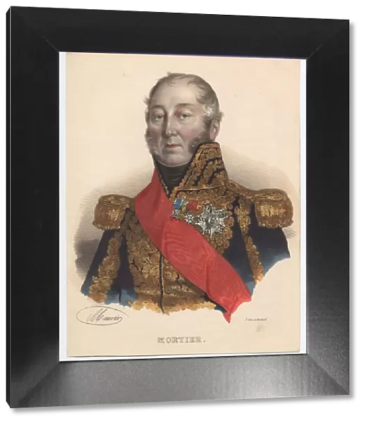 Edouard Adolphe Mortier (1768-1835), Marshal of France, 1835. Artist: Anonymous