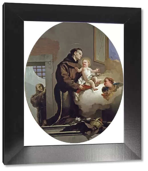 Saint Anthony of Padua with the Infant Jesus, 1767-1769. Artist: Tiepolo, Giambattista