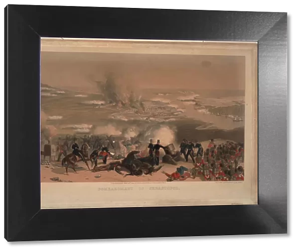 Bombardment of Sevastopol, 1854. Artist: Anonymous