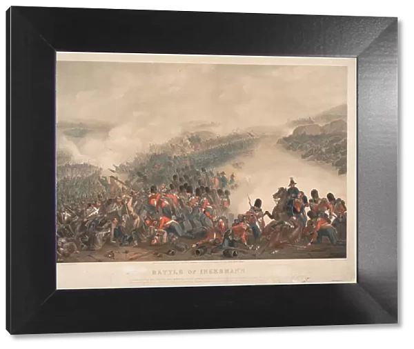 The Battle of Inkerman on November 5, 1854, 1855. Artist: Norie, Orlando (1832-1901)