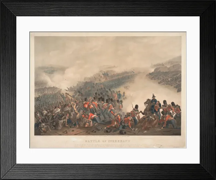 Framed Print : The Battle of Inkerman on November 5, 1854, 1855. Artist: Norie, Orlando (1832-1901) Framed Print : The Battle of Inkerman on November 5, 1854, 1855. Artist: Norie, Orlando (1832-1901)