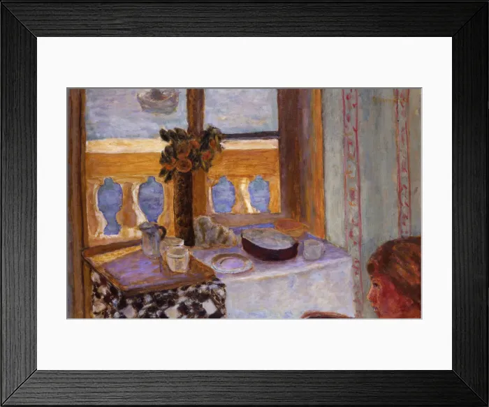 Framed Print : Interior at the Balcony. Artist: Bonnard, Pierre (1867-1947) Framed Print : Interior at the Balcony. Artist: Bonnard, Pierre (1867-1947)