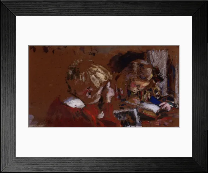 Framed Print : Children Reading. Artist: Bonnard, Pierre (1867-1947) Framed Print : Children Reading. Artist: Bonnard, Pierre (1867-1947)