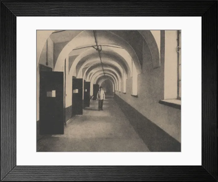 Framed Print : Prison in the Trubetskoy Bastion of the Peter and Paul Fortress. Artist: Anonymous Framed Print : Prison in the Trubetskoy Bastion of the Peter and Paul Fortress. Artist: Anonymous