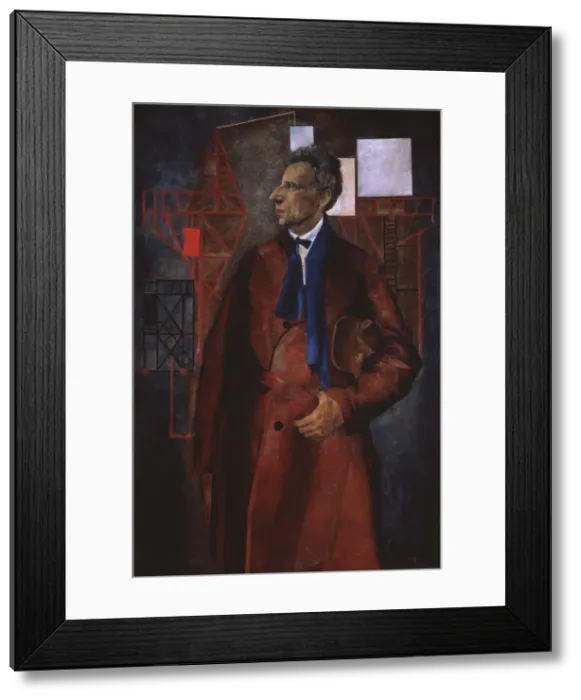 Framed Print : Portrait of the stage producer Vsevolod Meyerhold (1874-1940), 1925. Artist: Williams Framed Print : Portrait of the stage producer Vsevolod Meyerhold (1874-1940), 1925. Artist: Williams
