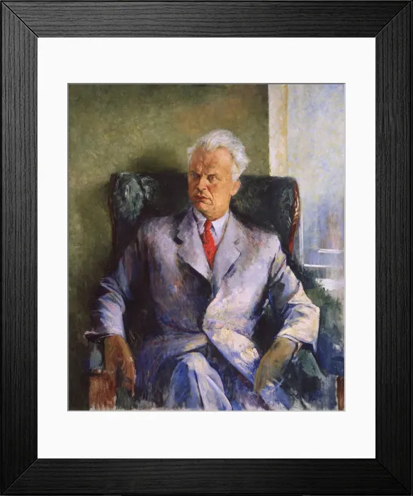 Framed Print : Portrait of the writer, producer and director of films Olexandr Dovzhenko (1894-1956), 1947 Framed Print : Portrait of the writer, producer and director of films Olexandr Dovzhenko (1894-1956), 1947