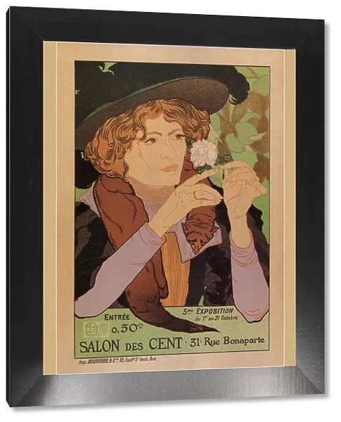 Salon des Cent (Poster), 1894. Artist: Feure, Georges de (1868–1928)