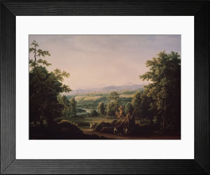 Framed Print : Landscape near Bern, 1817. Artist: Matveyev, Fyodor Mikhailovich (1758-1826) Framed Print : Landscape near Bern, 1817. Artist: Matveyev, Fyodor Mikhailovich (1758-1826)