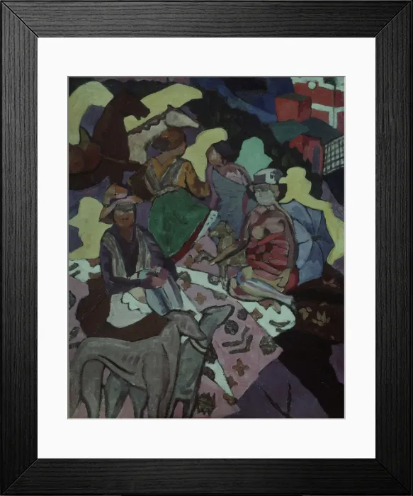 Framed Print : At the seaside, 1915-1916. Artist: Lentulov, Aristarkh Vasilyevich (1882-1943) Framed Print : At the seaside, 1915-1916. Artist: Lentulov, Aristarkh Vasilyevich (1882-1943)