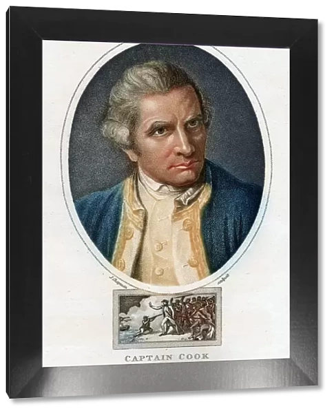 Portrait of James Cook, 1800. Artist: Chapman, John (active 1792-1823)