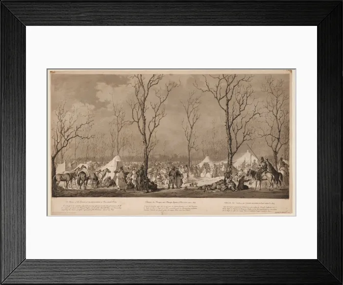Framed Print : Bivouac of the Cossacks at the Avenue des Champs-Elysees in Paris on March 1814, 1814 Framed Print : Bivouac of the Cossacks at the Avenue des Champs-Elysees in Paris on March 1814, 1814