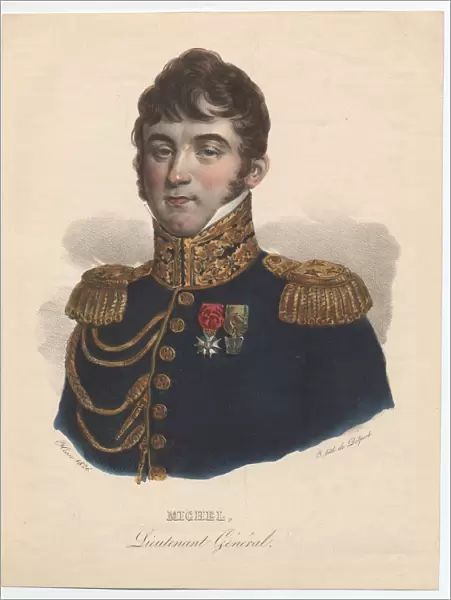General Claude-Etienne Michel (1772-1815), 1835. Artist: Anonymous