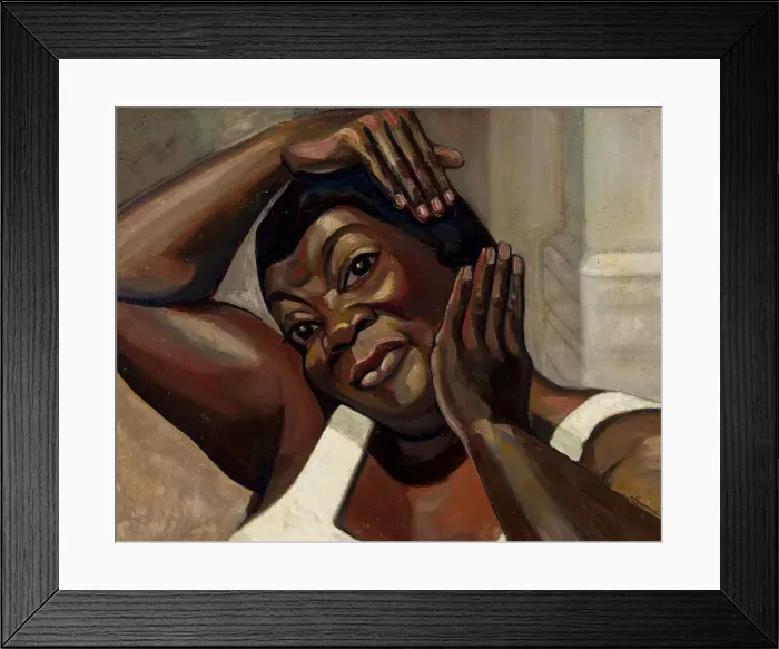 Framed Print : Ruby Elzy in Porgy and Bess, 1935. Artist: Sudeykin, Sergei Yurievich (1882-1946) Framed Print : Ruby Elzy in Porgy and Bess, 1935. Artist: Sudeykin, Sergei Yurievich (1882-1946)