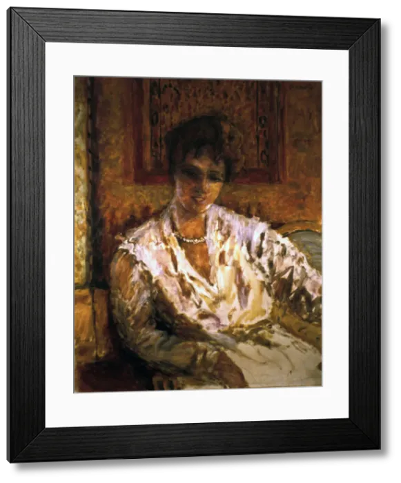 Framed Print : Thadee Natanson, 1920. Artist: Pierre Bonnard Framed Print : Thadee Natanson, 1920. Artist: Pierre Bonnard