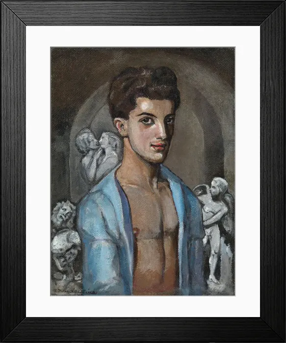 Framed Print : Portrait of the choreographer and ballet dancer Leonide Massine (1896-1979) Framed Print : Portrait of the choreographer and ballet dancer Leonide Massine (1896-1979)