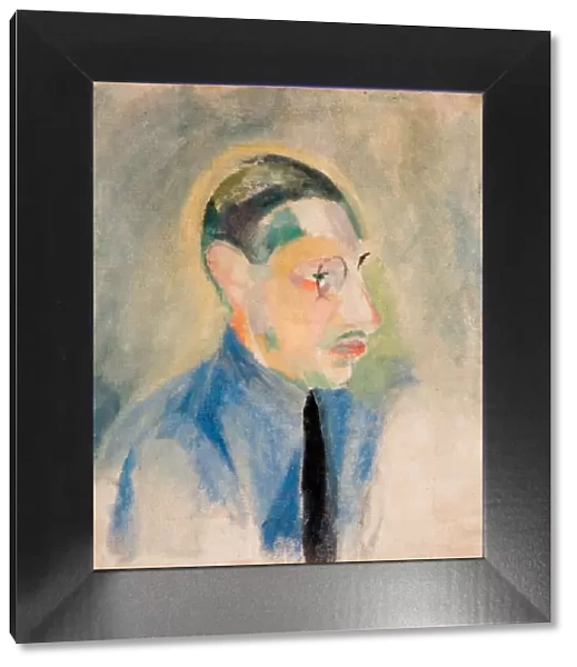 Portrait of Igor Stravinsky. Artist: Delaunay, Robert (1885–1941)