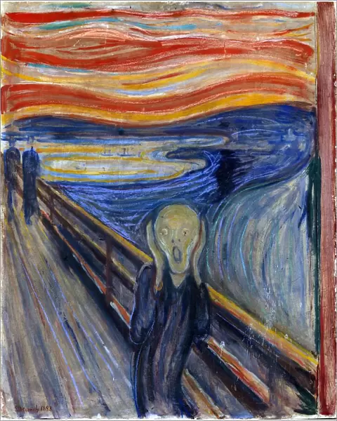 The Scream. Artist: Munch, Edvard (1863-1944)