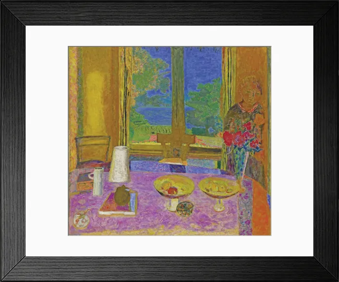 Framed Print : Dining Room on the Garden (Grande salle a manger sur le jardin), 1934-1935 Framed Print : Dining Room on the Garden (Grande salle a manger sur le jardin), 1934-1935