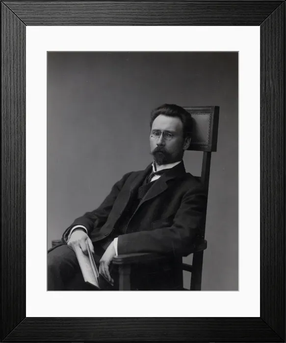 Framed Print : Portrait of Alexey Alexandrovich Bakhrushin (1865-1929), 1900s. Artist: Anonymous Framed Print : Portrait of Alexey Alexandrovich Bakhrushin (1865-1929), 1900s. Artist: Anonymous
