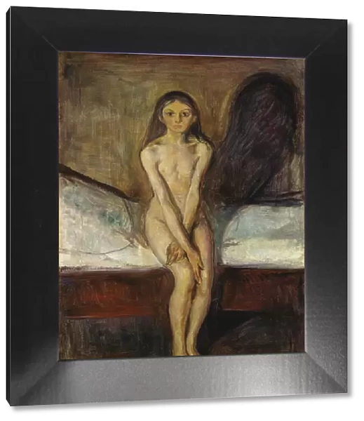 Puberty. Artist: Munch, Edvard (1863-1944)