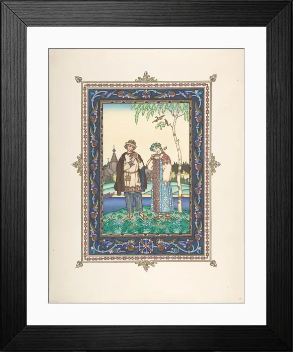 Framed Print : Illustration for the Fairy tale Snegurochka, c. 1925. Artist: Zvorykin, Boris Vasilievich Framed Print : Illustration for the Fairy tale Snegurochka, c. 1925. Artist: Zvorykin, Boris Vasilievich