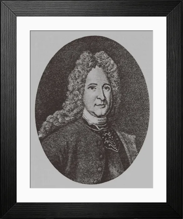 Framed Print : Patrick Gordon (1635-1699). Artist: Anonymous Framed Print : Patrick Gordon (1635-1699). Artist: Anonymous