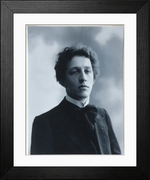 Framed Print : Portrait of the Poet Alexander Blok (1880-1921), 1907. Artist: Zdobnov, Dmitri Spiridonovich Framed Print : Portrait of the Poet Alexander Blok (1880-1921), 1907. Artist: Zdobnov, Dmitri Spiridonovich