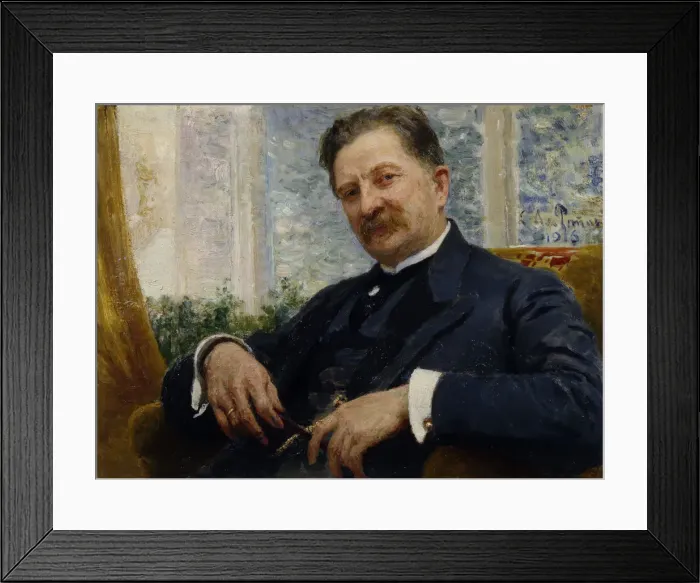 Framed Print : Portrait of Y. M. Vengerov, 1916. Artist: Repin, Ilya Yefimovich (1844-1930) Framed Print : Portrait of Y. M. Vengerov, 1916. Artist: Repin, Ilya Yefimovich (1844-1930)