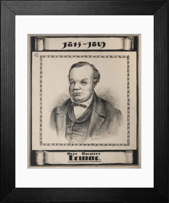 Framed Print : Portrait of Pyotr Pavlovich Yershov Framed Print : Portrait of Pyotr Pavlovich Yershov