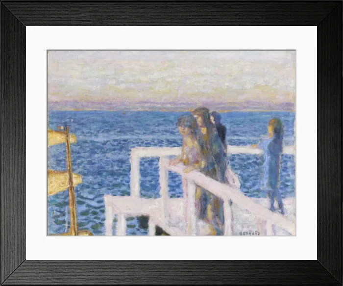 Framed Print : Landing Stage at Cannes Framed Print : Landing Stage at Cannes
