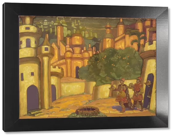 Offerings, 1910. Artist: Roerich, Nicholas (1874-1947)