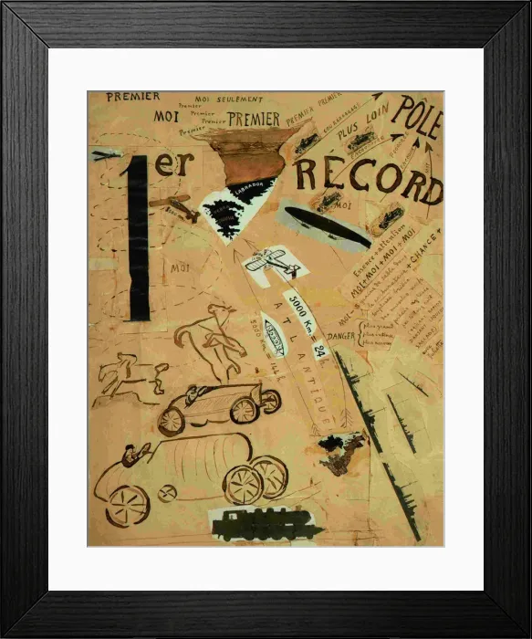 Framed Print : Parole in liberta, 1914 Framed Print : Parole in liberta, 1914
