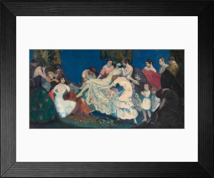 Framed Print : Allegory of Carmen, c. 1916 Framed Print : Allegory of Carmen, c. 1916