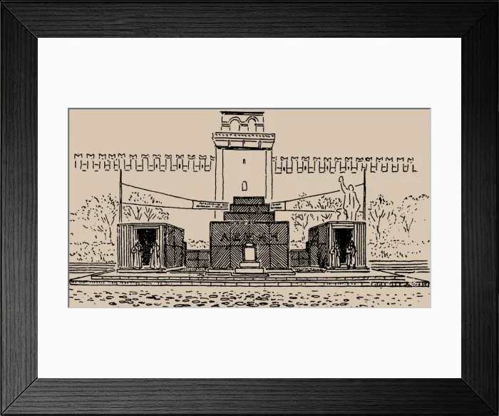 Framed Print : The first temporary Lenin Mausoleum, 1924 Framed Print : The first temporary Lenin Mausoleum, 1924