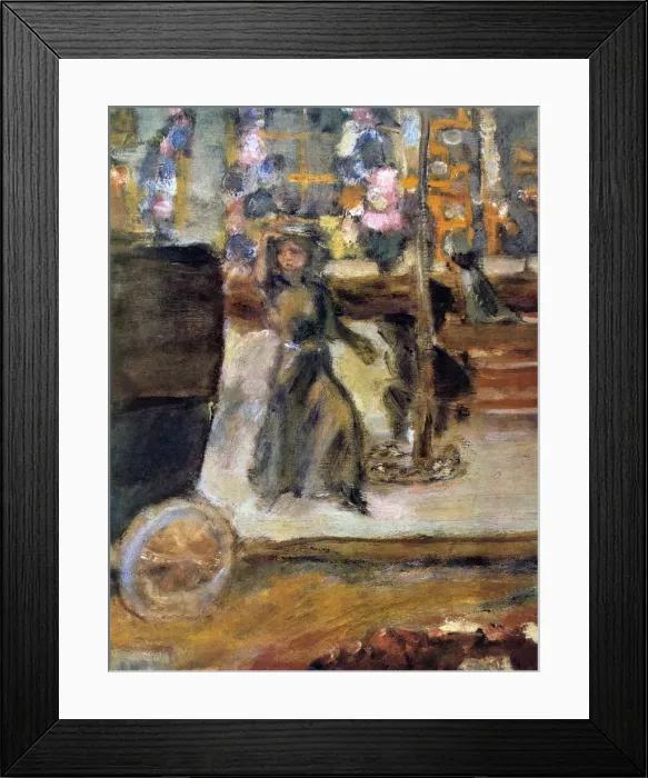 Framed Print : Evening in Paris, (detail), 1911. Artist: Pierre Bonnard Framed Print : Evening in Paris, (detail), 1911. Artist: Pierre Bonnard