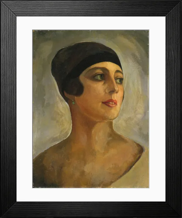 Framed Print : Vera de Bosset Stravinsky (1888-1982), c. 1920. Artist: Sudeykin, Sergei Yurievich Framed Print : Vera de Bosset Stravinsky (1888-1982), c. 1920. Artist: Sudeykin, Sergei Yurievich