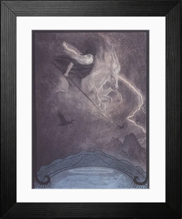 Framed Print : Der Ring des Nibelungen, 1914 Framed Print : Der Ring des Nibelungen, 1914