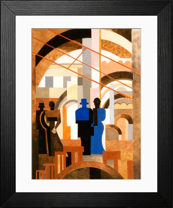 Framed Print : Stage design, 1925 Framed Print : Stage design, 1925