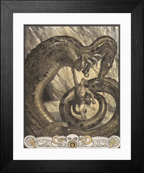 Framed Print : Der Ring des Nibelungen, 1914 Framed Print : Der Ring des Nibelungen, 1914