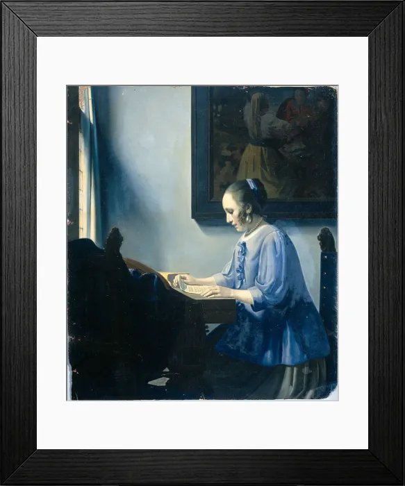 Framed Print : Woman Reading a Letter, 1940 Framed Print : Woman Reading a Letter, 1940