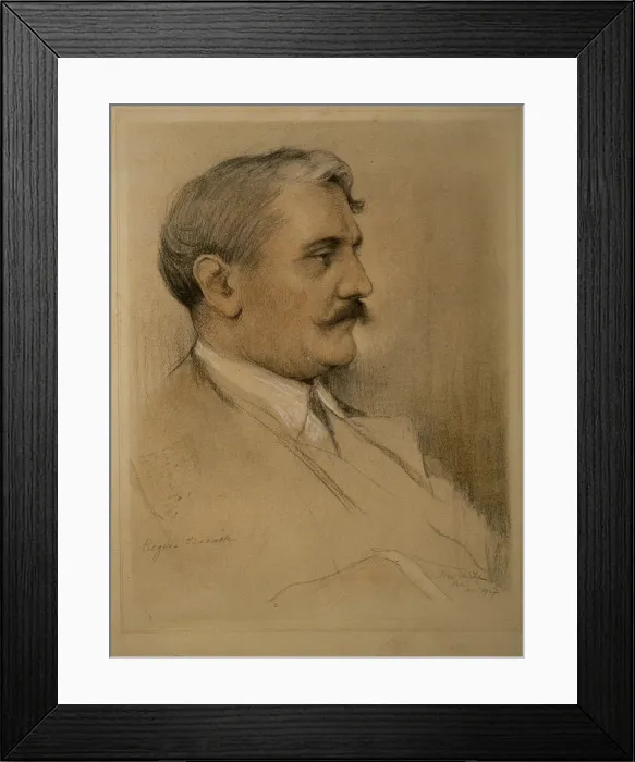 Framed Print : Portrait of the composer Jean Roger-Ducasse (1873-1954) Framed Print : Portrait of the composer Jean Roger-Ducasse (1873-1954)