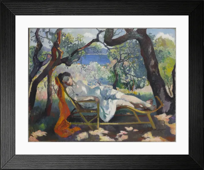 Framed Print : Siesta, 1905 Framed Print : Siesta, 1905
