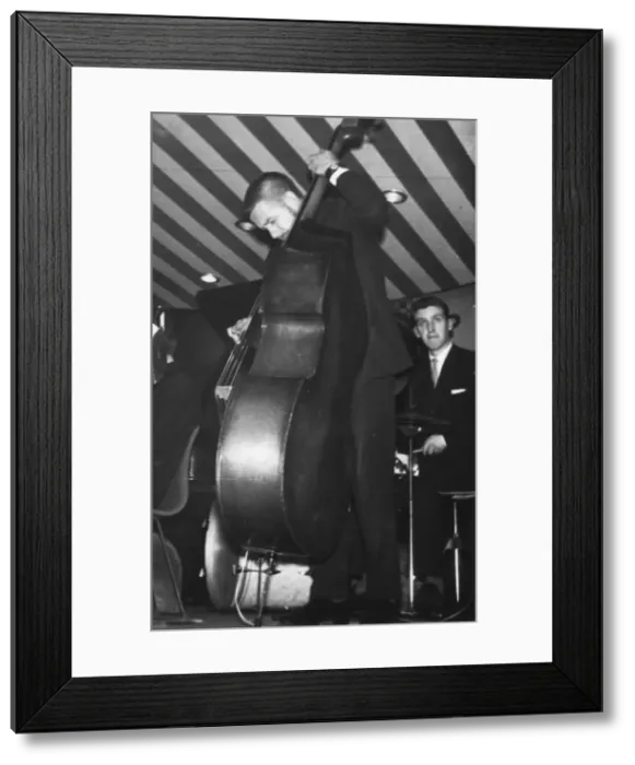 Framed Print : Spike Heatley and Ronnie Stephenson, Dankworth Big Band, Marquee Club, London, 1960 Framed Print : Spike Heatley and Ronnie Stephenson, Dankworth Big Band, Marquee Club, London, 1960