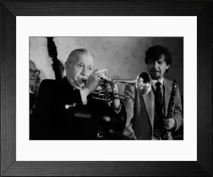 Framed Print : Wild Bill Davison, c1970. Creator: Brian Foskett Framed Print : Wild Bill Davison, c1970. Creator: Brian Foskett