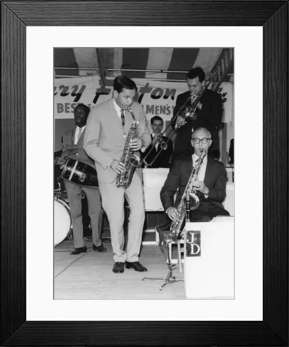 Framed Print : John Dankworth, Vic Ash, West Wickham, Kent, 1964. Creator: Brian Foskett Framed Print : John Dankworth, Vic Ash, West Wickham, Kent, 1964. Creator: Brian Foskett